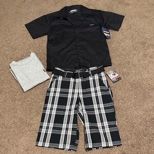 Dickies Black and Gray Kids Matching Set